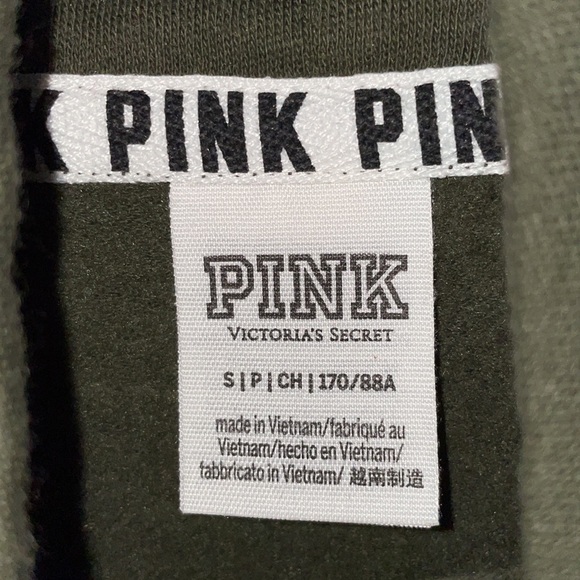 PINK Victoria’s Secret pull over cowl neck sweatshirt size Small - Picture 3 of 4